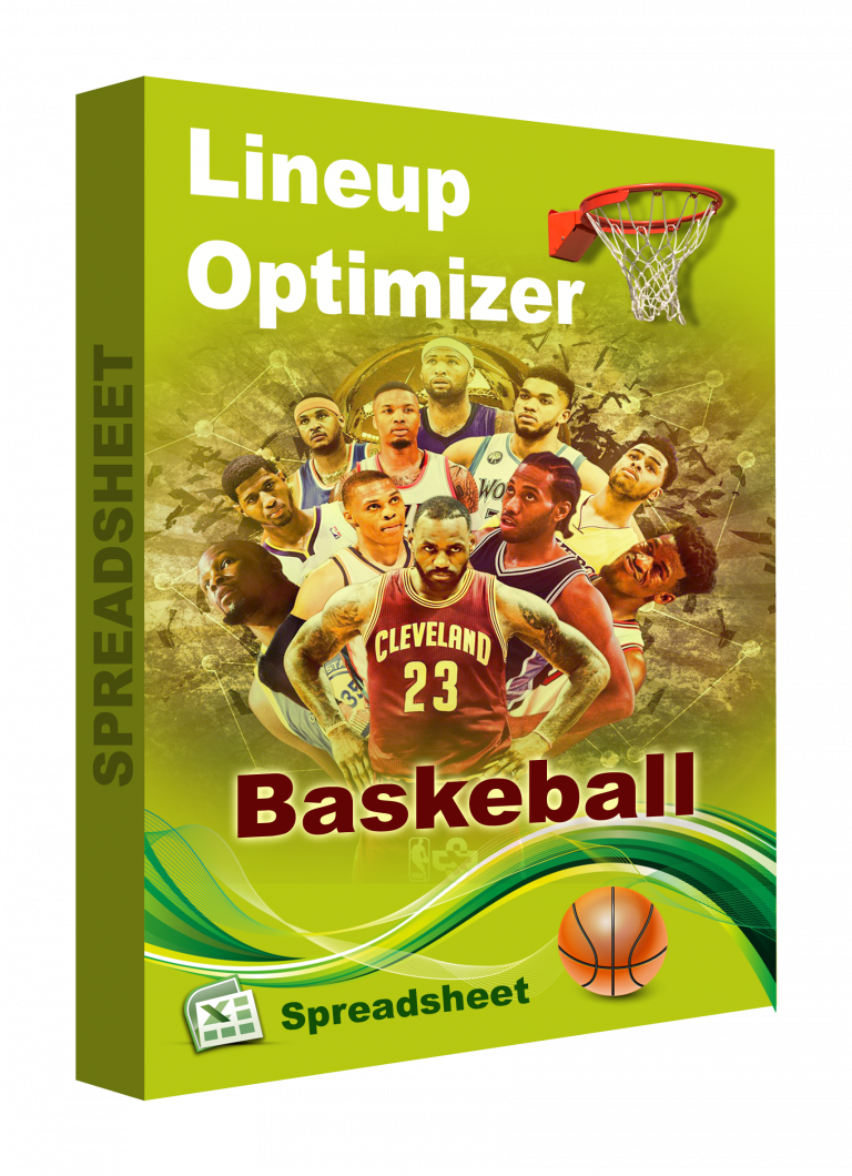 DFS basketball spreadsheet optimizer